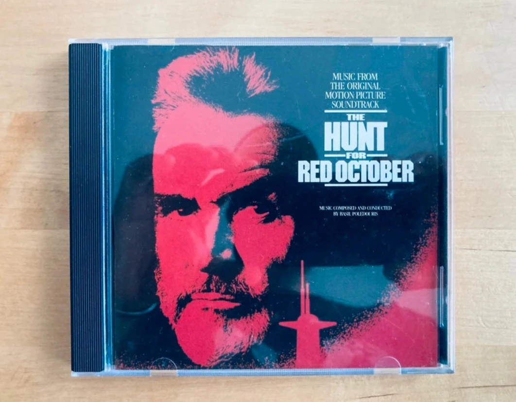 CD ost The Hunt for Red October Basil Poledouris.